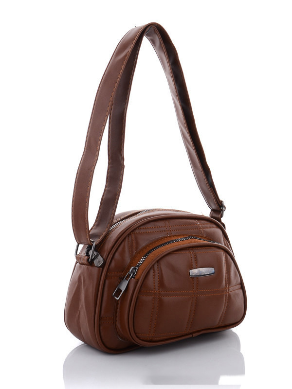 

Женские сумки деми Prime 066-6 brown Коричневый р.17x22x7