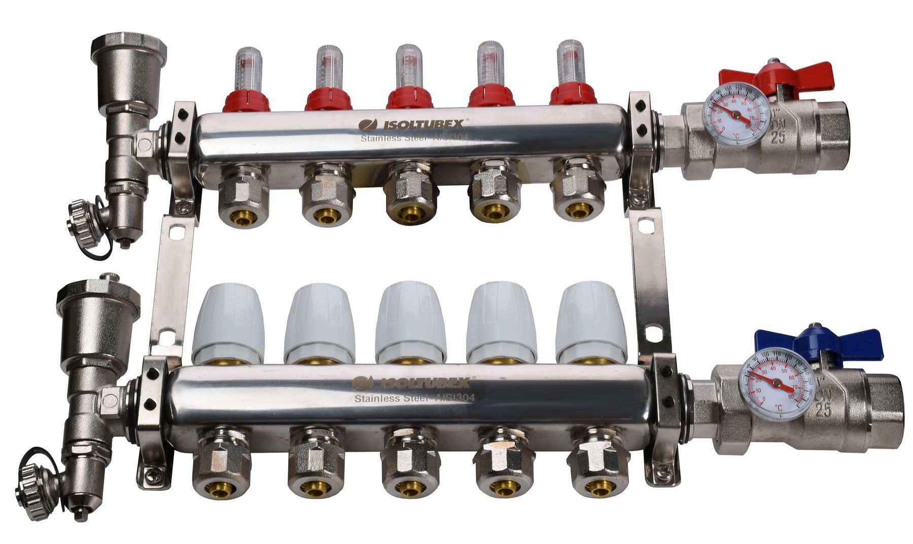 

Коллекторная система ISOLTUBEX INOX AISI-304 CO5 (1" х 5)