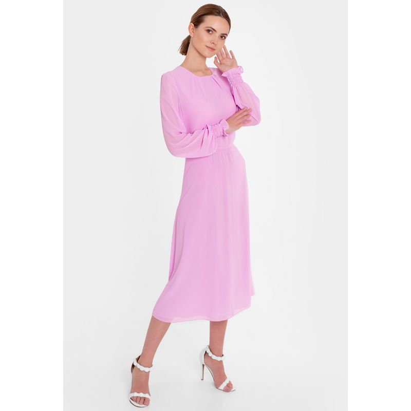 

Шифоновое платье Nai Lu-na by Anastasia Ivanova NL3838-7 M Розовое