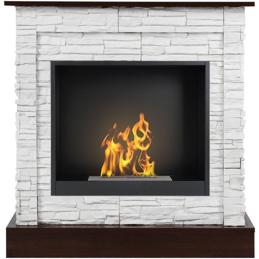 

Биокамин AFLAMO VIGO STONE WHITE / WALNUT + BIO 60