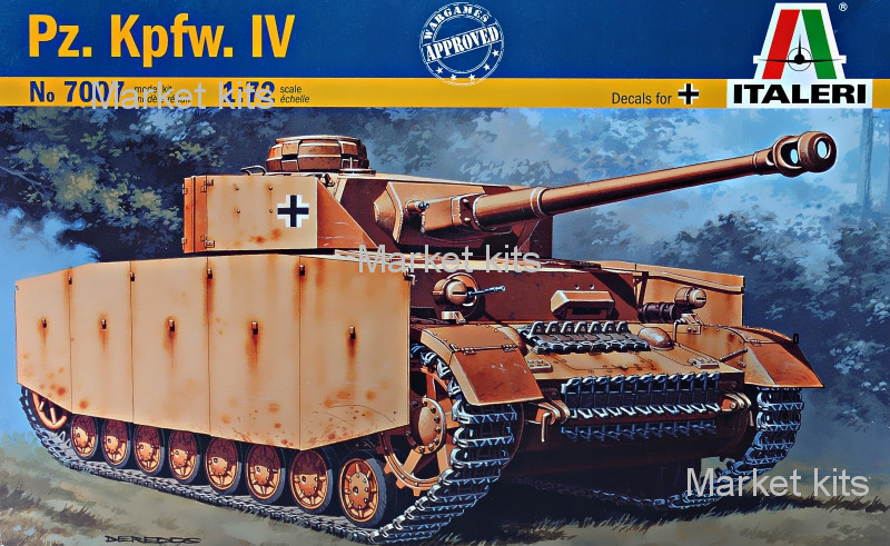 

Танк Pz. Kpfw. IV 1:72 ITALERI (IT7007)