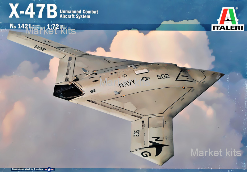 

Экспериментальный БПЛА X-47B 1:72 ITALERI (IT1421)