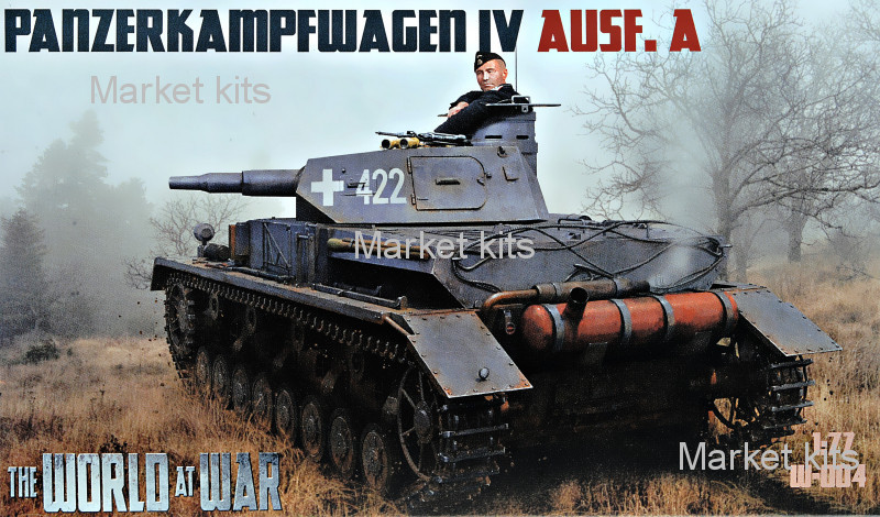 

Немецкий танк Panzerkampfwagen IV Ausf.A 1:72 IBG Models (IBG-W004)