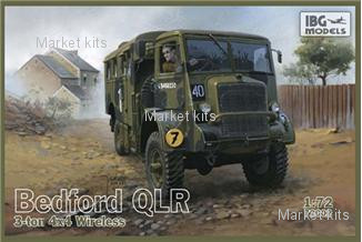 

Bedford QLR 3 ton 4x4 Wireless 1:72 IBG Models (IBG72002)