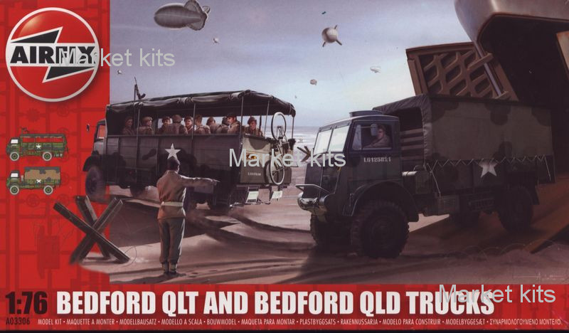 

Модель грузовика BEDFORD QT V1 1:76 Airfix (AIR03306)