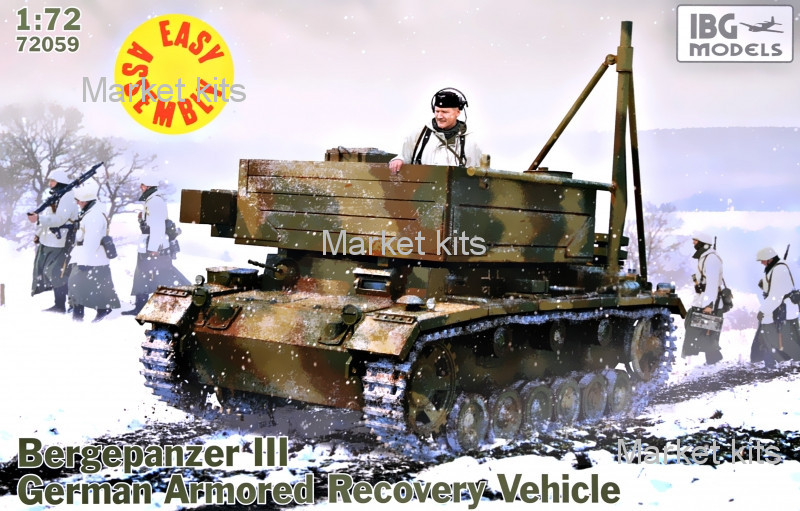 

БРЭМ на базе PZ-III, простая сборка 1:72 IBG Models (IBG72059)