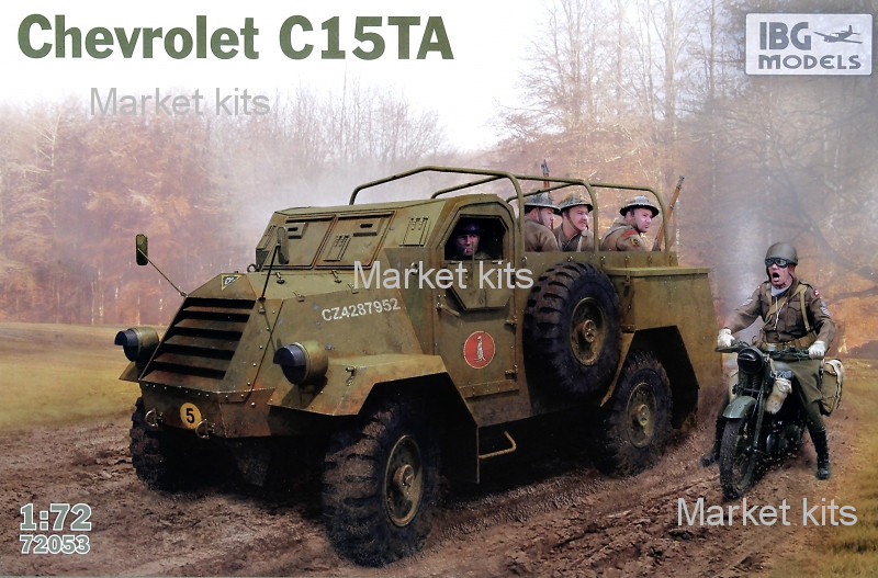 

Бронеавтомобиль "Chevrolet C15TA" 1:72 IBG Models (IBG72053)