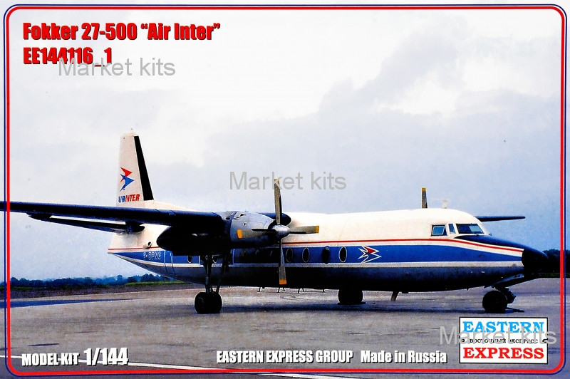 

Пассажирский самолет Fokker 27-500 "Air Inter" 1:144 Eastern Express (EE144116-01)
