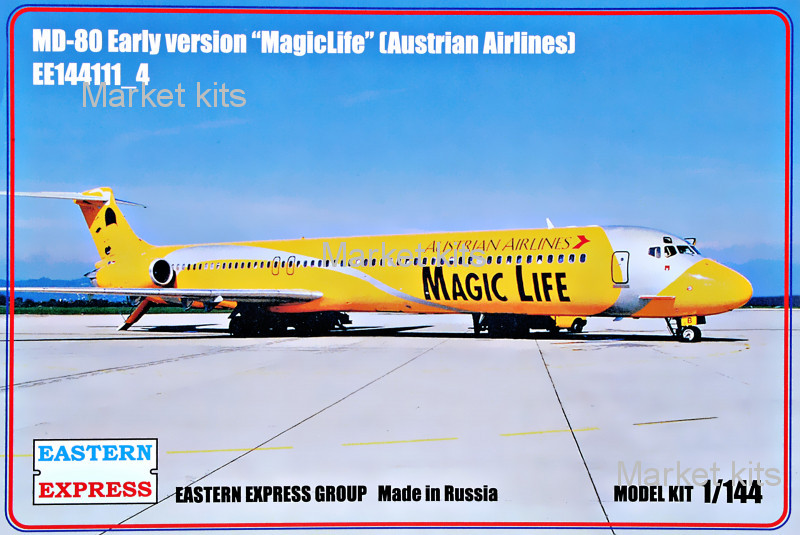 

Авиалайнер MD-80 "MagicLife", ранняя версия 1:144 Eastern Express (EE144111-04)