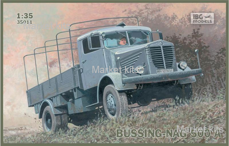 

Грузовик BUSSING-NAG 500A 1:35 IBG Models (IBG35011)