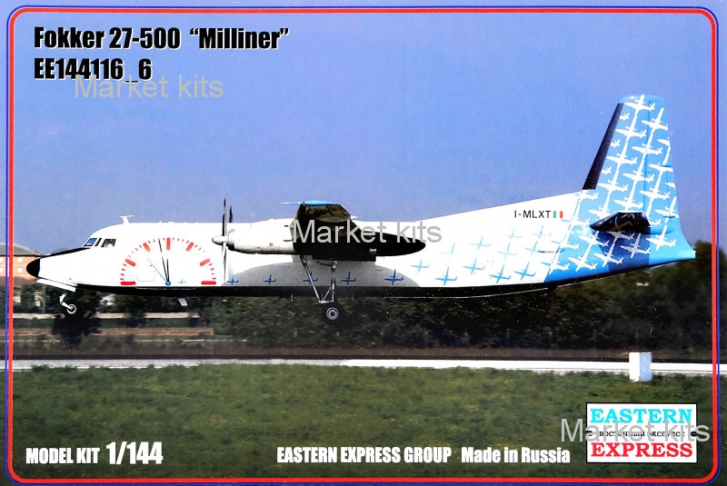 

Пассажирский самолет Fokker 27-500 "Milliner" 1:144 Eastern Express (EE144116-06)