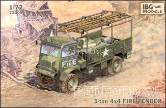 

Bedford QL 3-ton 4x4 fire tender 1:72 IBG Models (IBG72005)