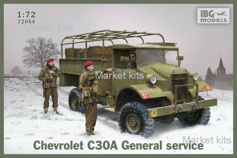 

Военный грузовик Chevrolet C30A 1:72 IBG Models (IBG72054)