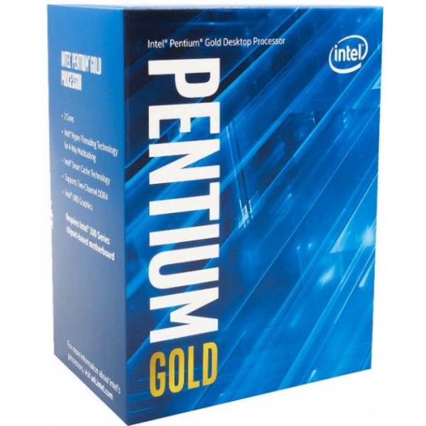 

Процесор Intel Pentium Gold G6500 4.1 GHz / 8 GT / s / 4 MB (BX80701G6500) s1200 BOX