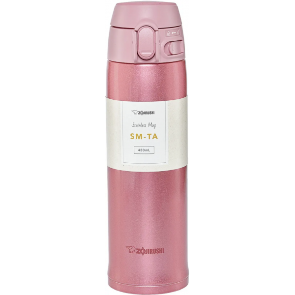 

Инновационный универсальный термос, термокружка Zojirushi SM-TA48PA 480 мл, розовый