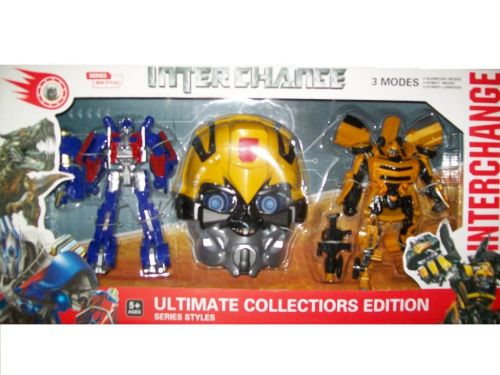 

Набор роботов-трансформеров Nosup Inter Change желтый