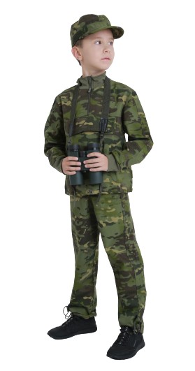 

Костюм детский камуфляжный ARMY KIDS Зарница камуфляж Мультикам Тропик 140 см