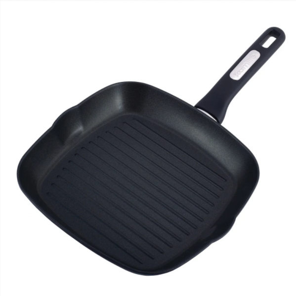 

Сковородка Kamille 28*28*4см с антипригарным покрытием без крышки для индукции и газа KM-4418