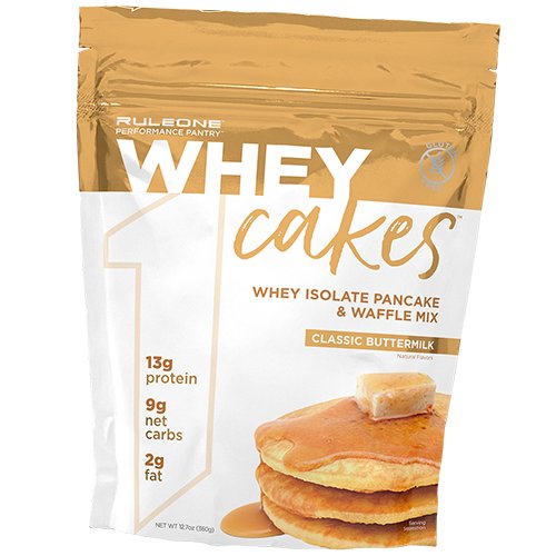 

Смесь для блинов с изолятом сывороточного протеина, Whey Cakes, Rule 1 360г Шоколадный брауни (05408001)