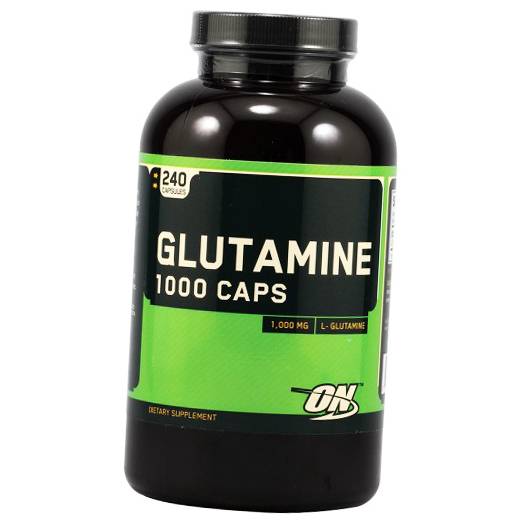 

Глютамин, Glutamine 1000, Optimum nutrition 240капс (32092001)