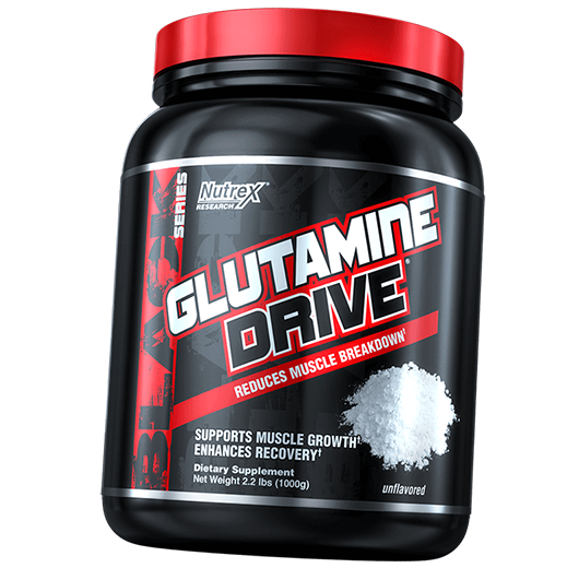 

L-Глютамин, Glutamine Drive, Nutrex 1000г Без вкуса (32152001)