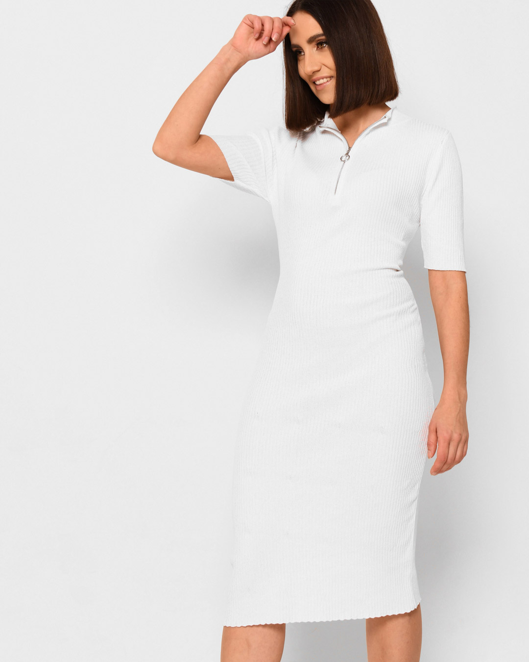

Платье -6588-3 (M-L, Белый) M-L