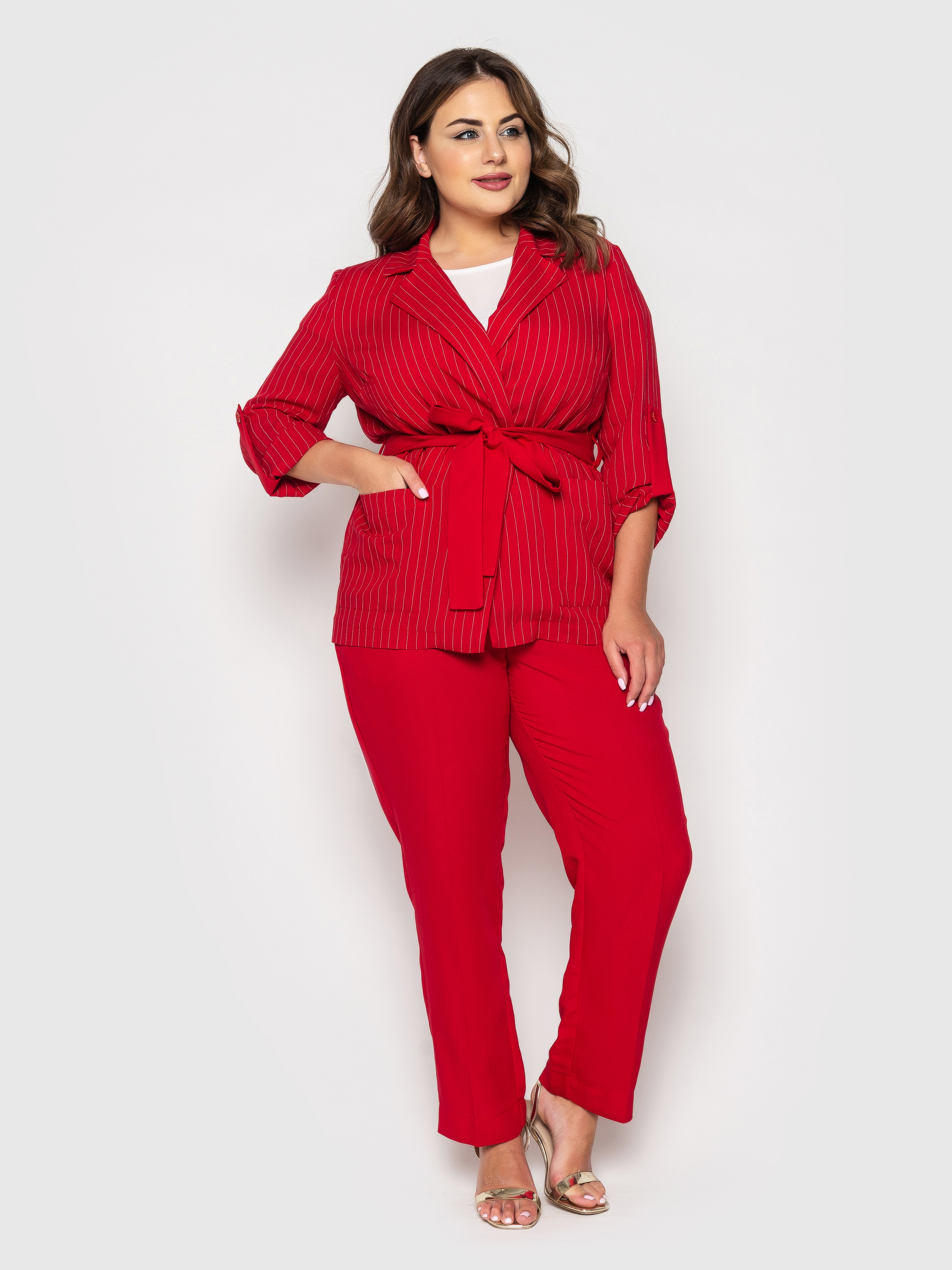 

Костюм брючный "Матео" (красный) 50 (XL)