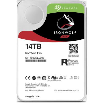 

HDD SATA 14.0TB Seagate IronWolf Pro NAS 7200rpm 256MB (ST14000NE0008)