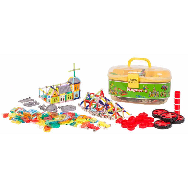 

Магнитный конструктор Health Magnetic 535 детали