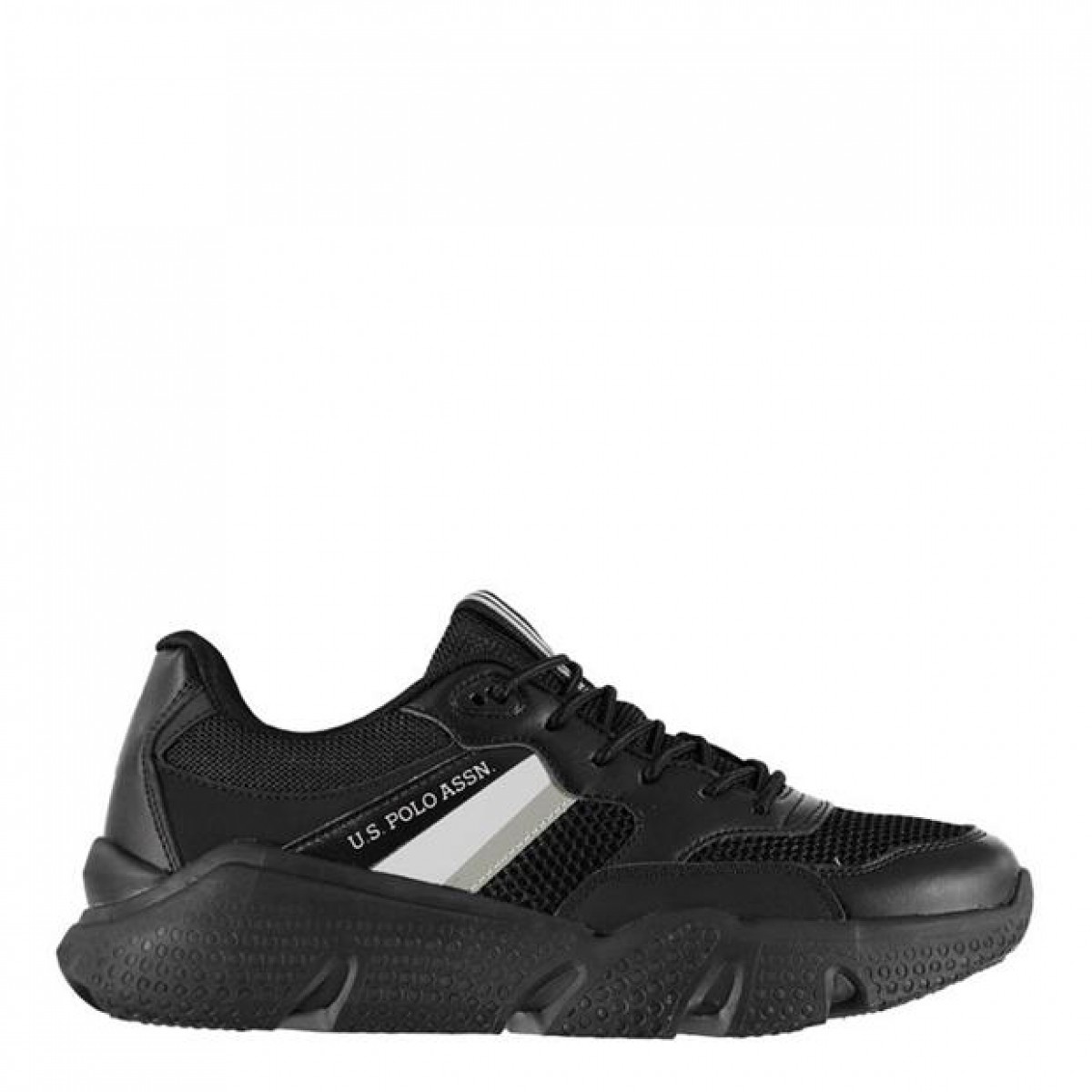 

Кроссовки US Polo Assn Ermes Chunky Trainers Black BLK, 41 (260 мм)