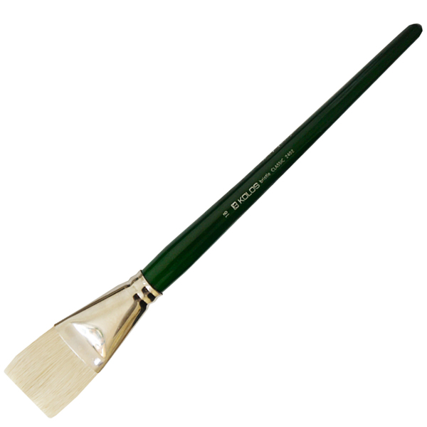 

Щетина плоская, Classic 2402F, №18, д.р. кисть KOLOS (4224020F18)