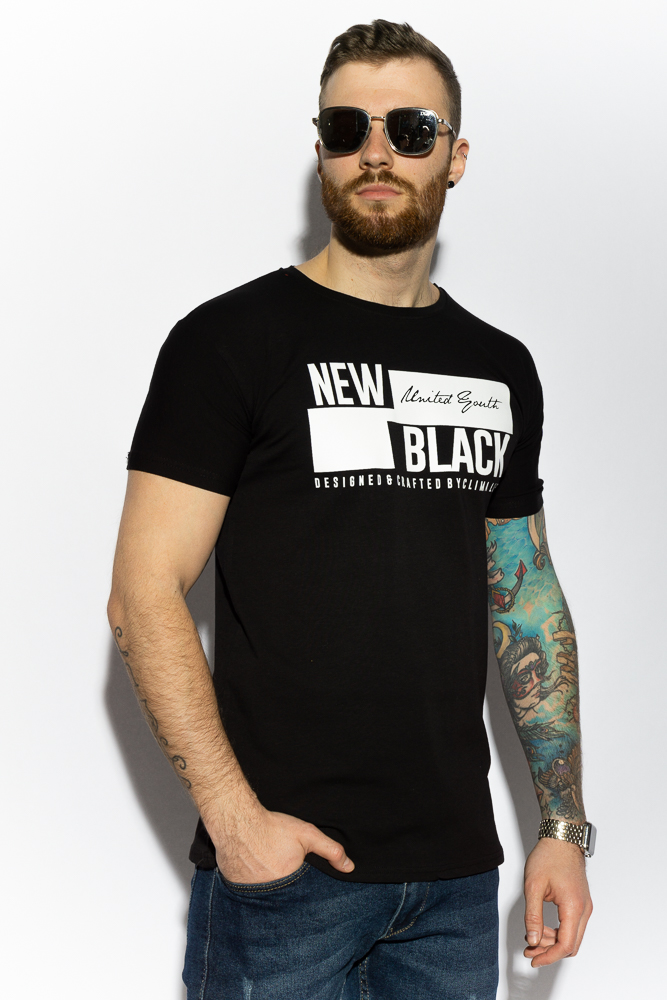 

Футболка new black 85F340 (Черный) XL