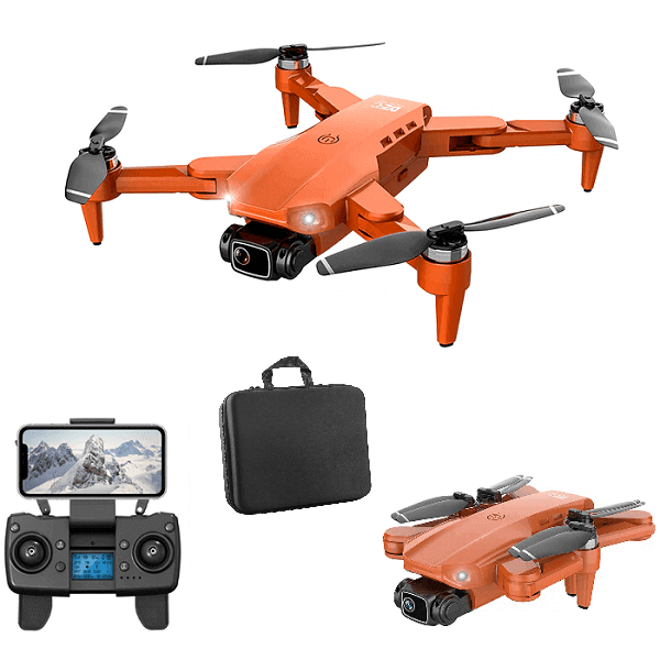 

Квадрокоптер LYZRC L900 Pro Orange – дрон с 4K и HD камерами, ESC, 5G WI-FI, GPS, FPV, БК моторы, 1,2 км, до 28 мин. + кейс (k465)