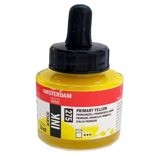 

Туш акрилова AMSTERDAM INK (275) Первинний жовтий, 30мл, Royal Talens (17202750)
