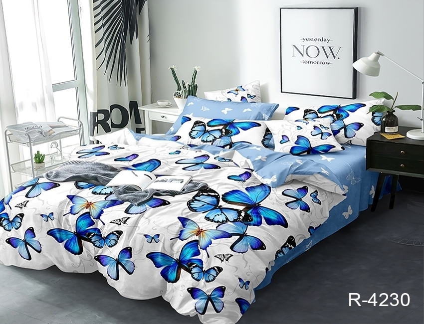 

Комплект постельного белья с компаньоном TM TAG - 1.5 спальный - Ранфорс - R4230