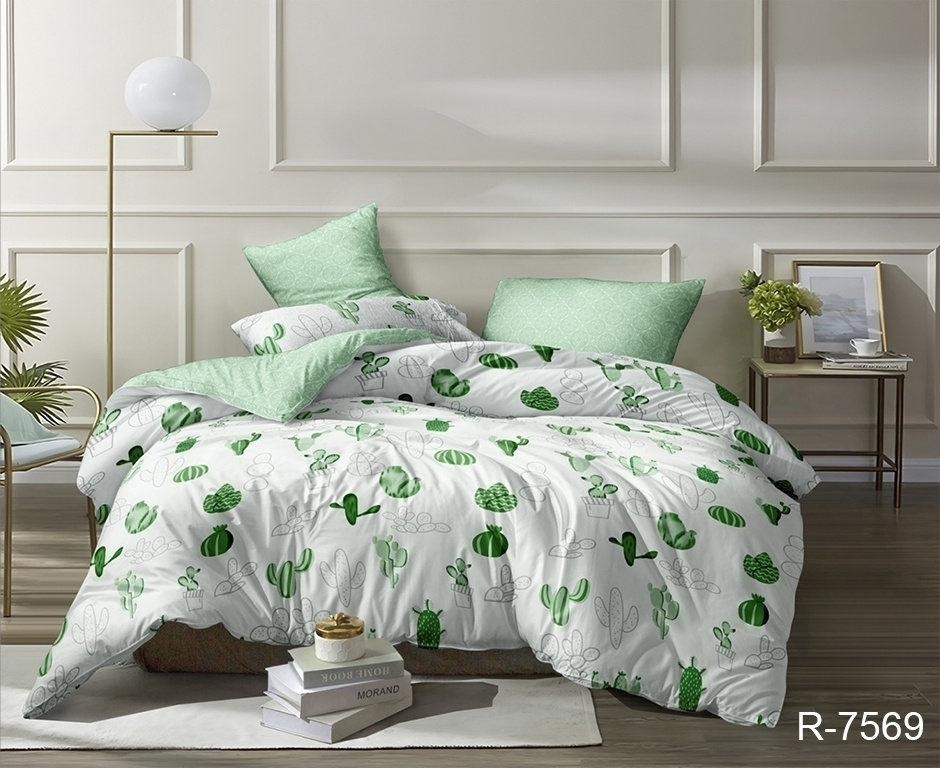 

Комплект постельного белья с компаньоном TM TAG - 1.5 спальный - Ранфорс - R7569