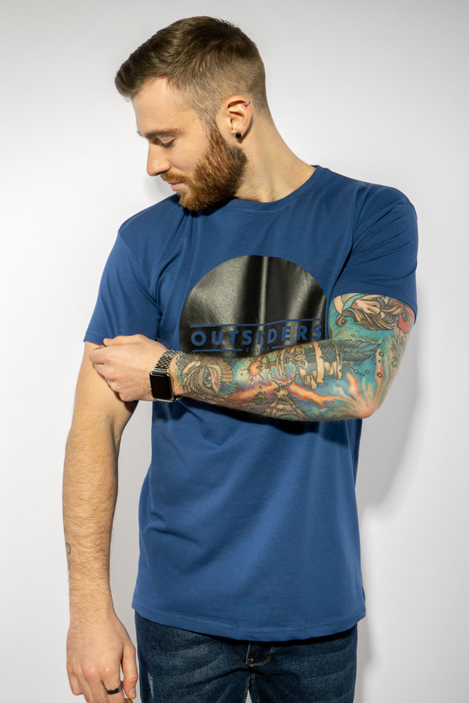 

Футболка мужская 85F267 (Синий) XL