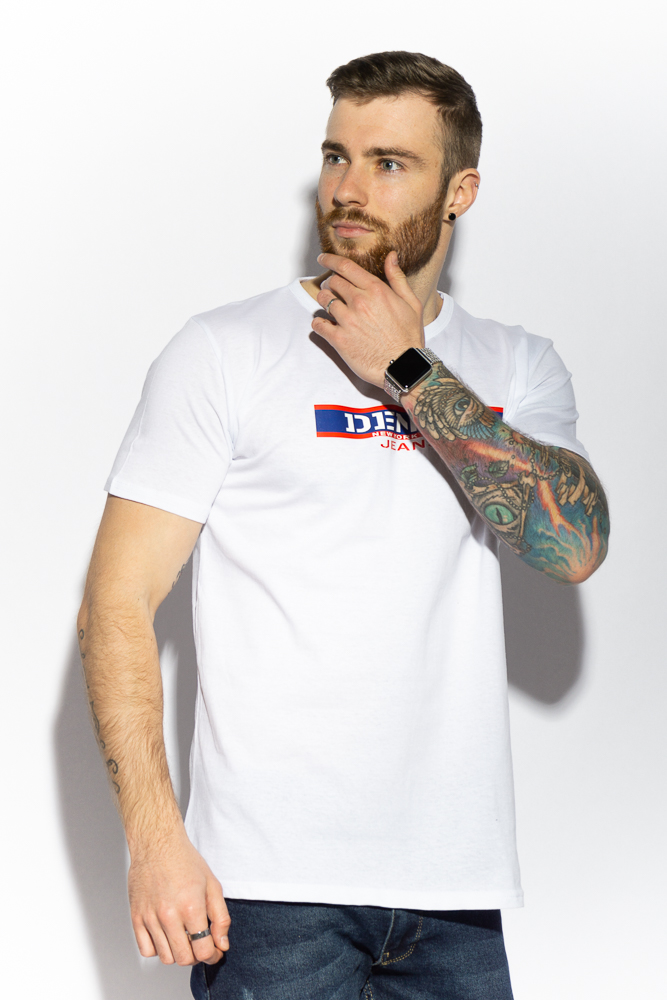 

Футболка denim 85F345 (Белый) XXL
