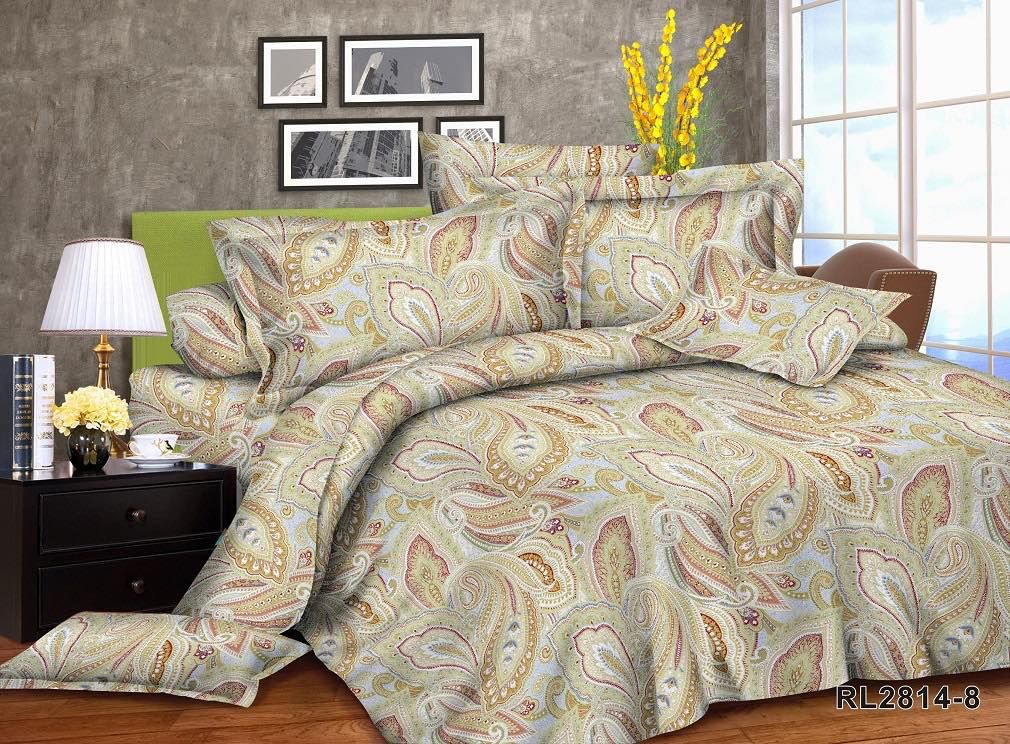 

Постельное белье MirSon 14-0012 Peggy King Size италия, жатка