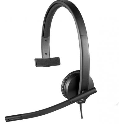 

Гарнитура Logitech H570e Headset USB (981-000571)
