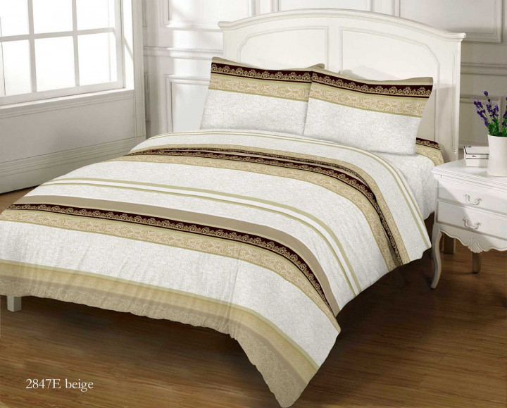 

Постельное белье Zastelli 2847 E BEIGE Полуторный украина, бязь