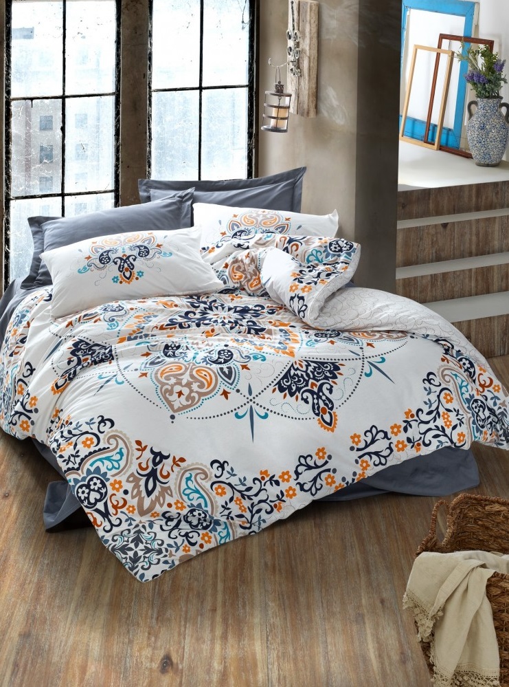 

Постельное белье Cotton Box Orient Rasan Евро турция, ранфорс