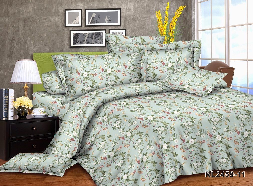

Постельное белье MirSon 14-0010 Marian King Size италия, жатка