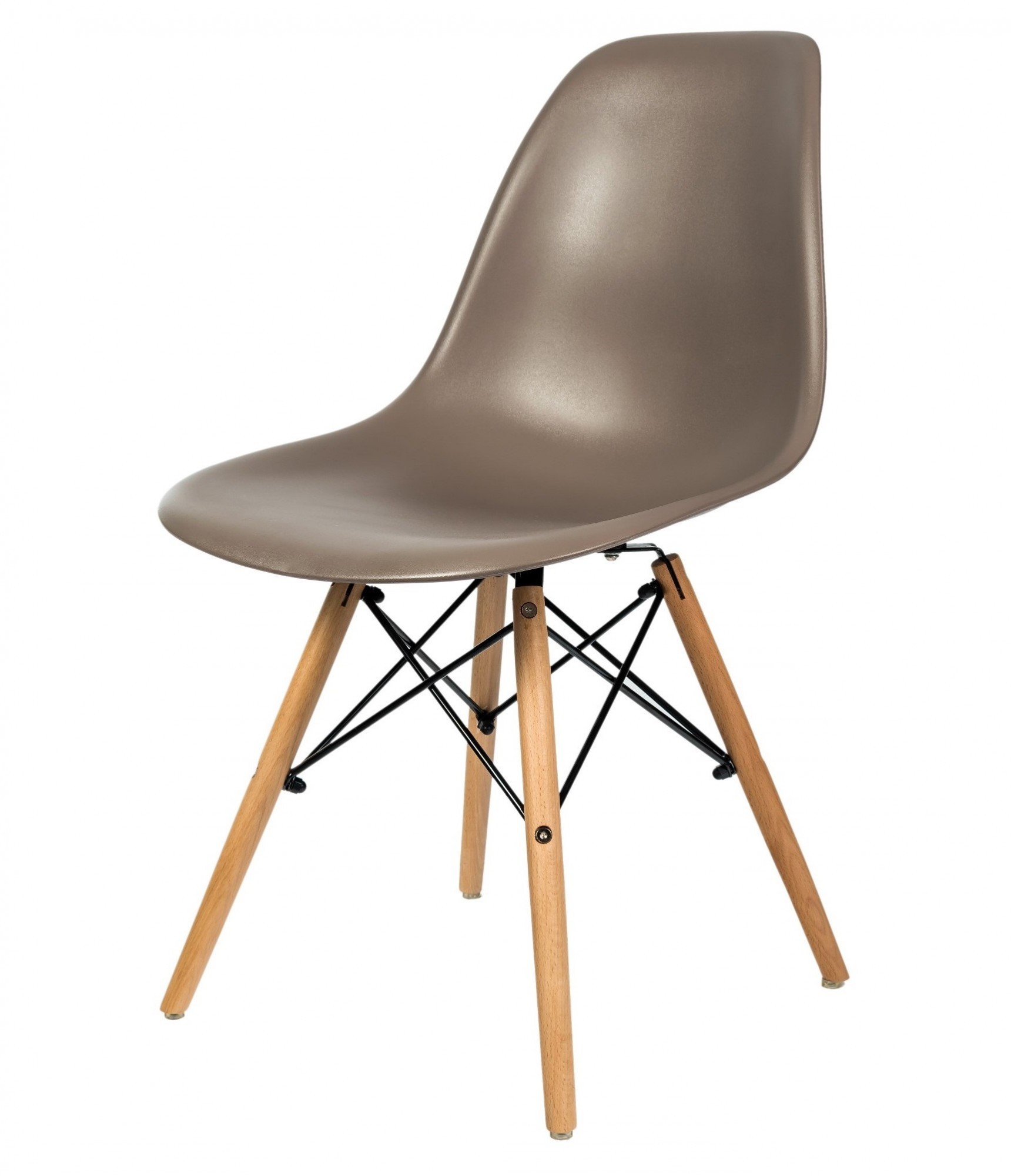 

Стул обеденный Accord Enzo Eames Chair кофейный 460x420x800 мм