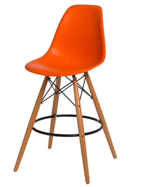 

Стул барный Accord Kordo Eames Chair оранжевый 460x420x1080 мм