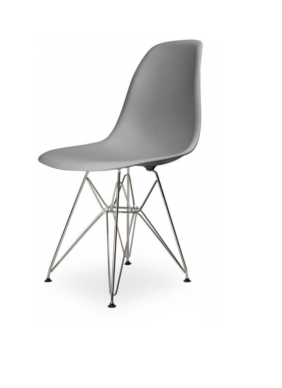 

Стул обеденный Accord AC 016 Eames Chair cерый 460x420x800 мм