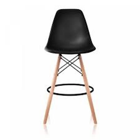 

Стул барный Accord Kordo Eames Chair черный 460x420x1080 мм