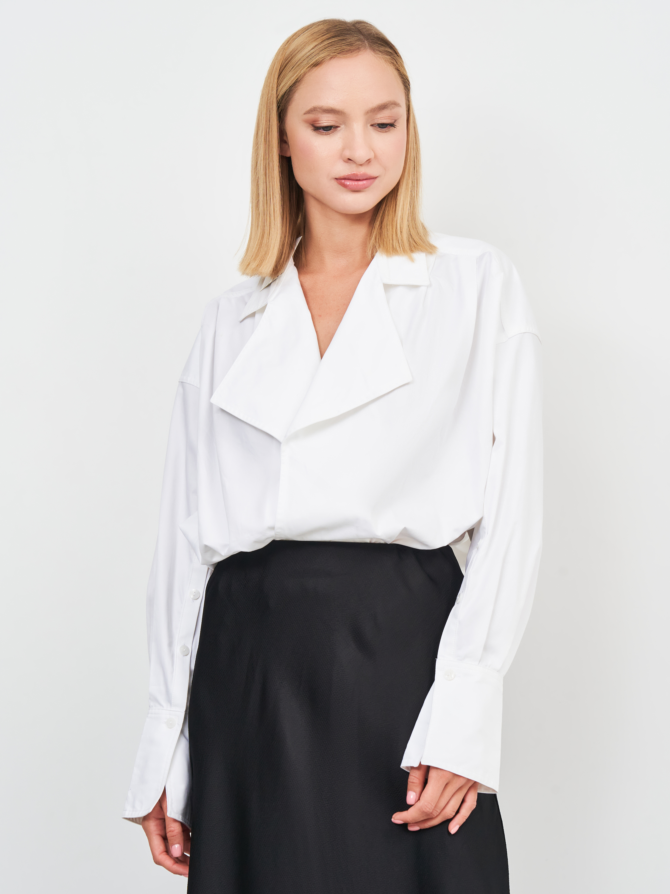 

Боди-блузка Zara 6929/256/250 XS Белая