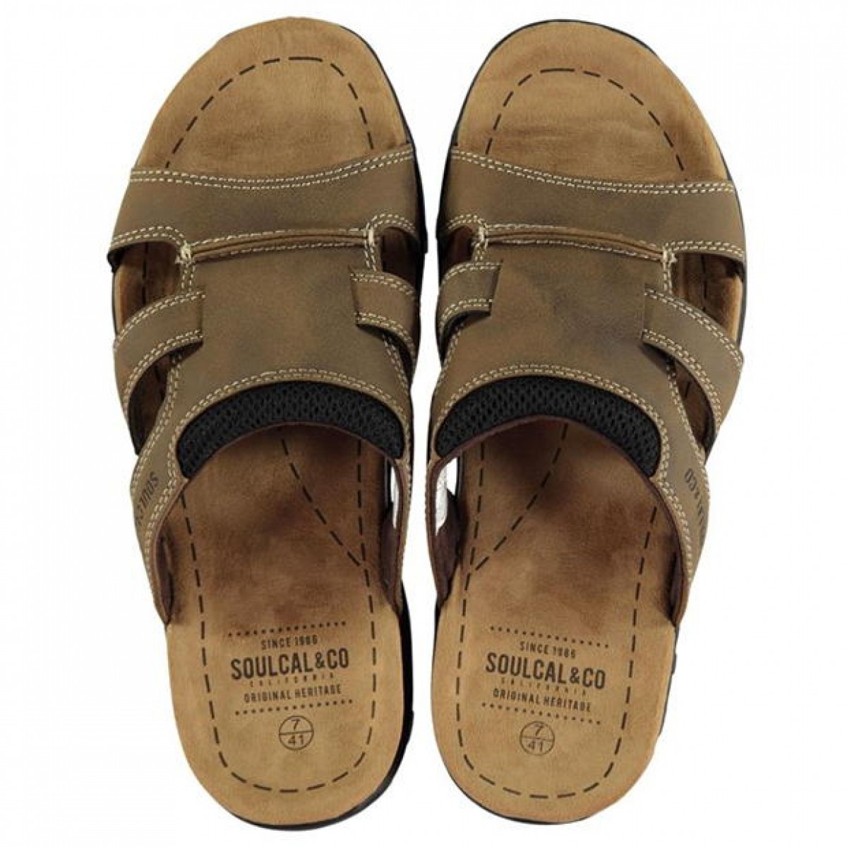 

Сандалии SoulCal Lounge Sandals Brown, 42 (270 мм)