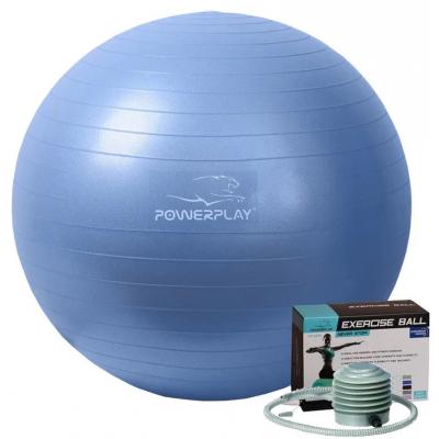 

Мяч для фитнеса PowerPlay 4001 65см Blue + насос (PP_4001_65_Blue)